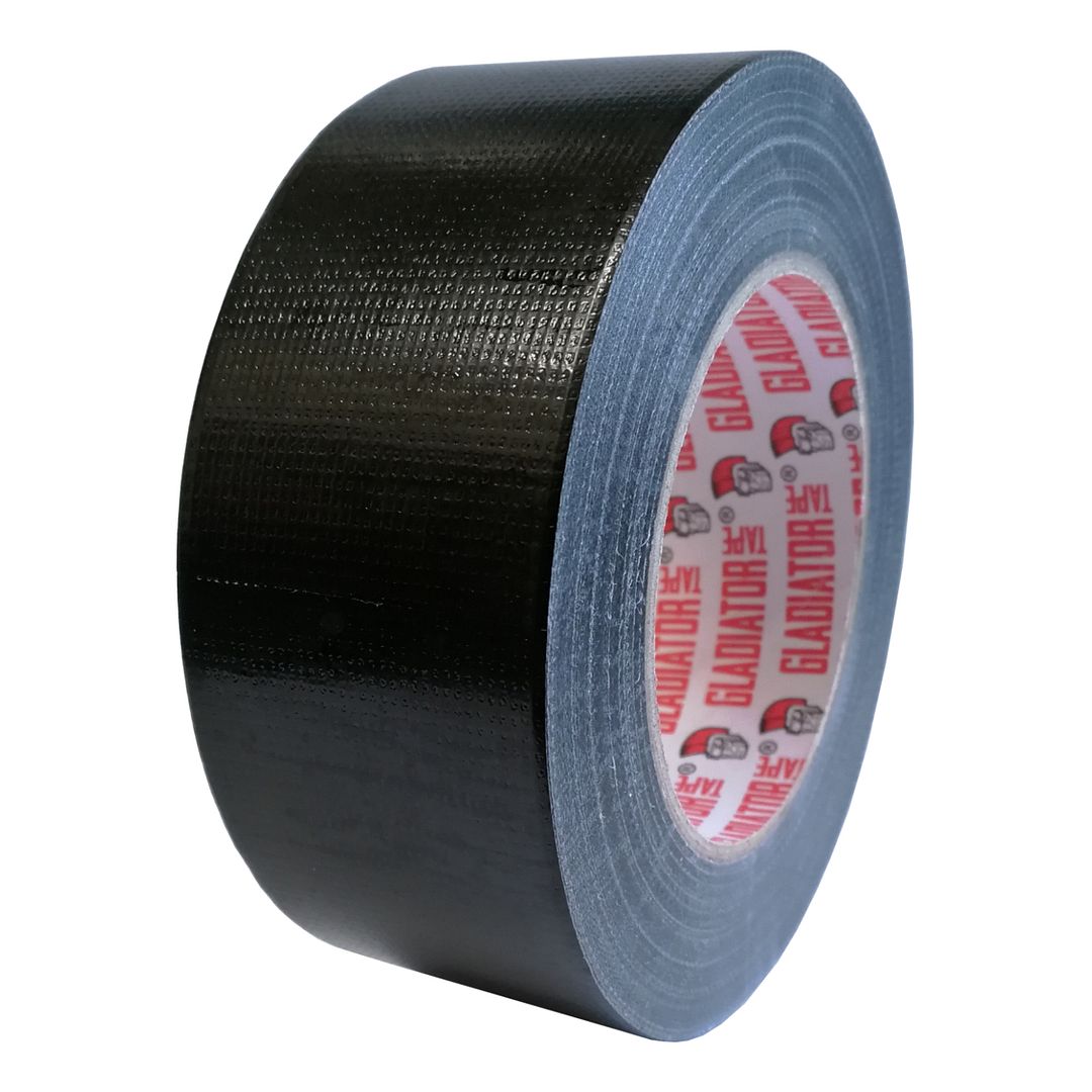 Black Gaffa Tape Strong Cloth Duct Tape Heavy Duty Waterproof Gaffer 